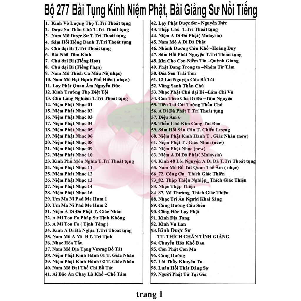 Máy nghe kinh, niệm Phật, nghe pháp, Ghi âm kèm thẻ nhớ sẵn 277 bài kinh