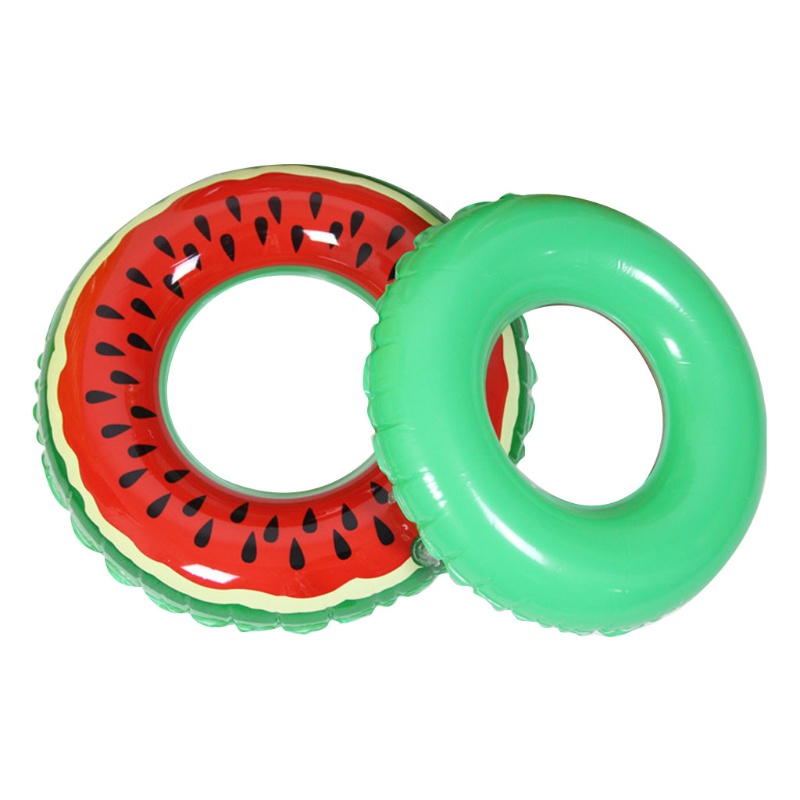 WMMB 90cm/35inch Family Backyard Game Inflatable Watermelon Float Kiddie Water Toy Summer Garden Backyard Water Floating Toy