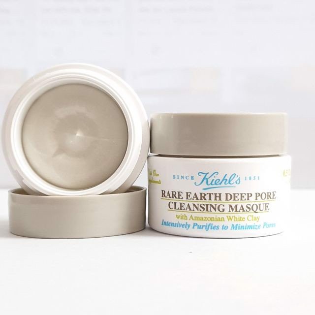 Mặt Nạ Đất Sét Ngò nghệ Hoa Cúc Kiehl's Rare Earth Deep Pore Cleansing Masque White Clay 14ml