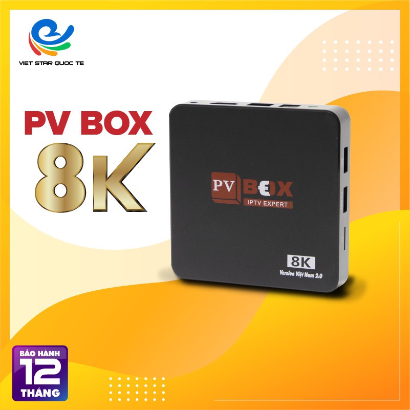 Smart Tivibox PVBOX RAM 2G ROM 8G - Phiên Bản Tiếng Việt