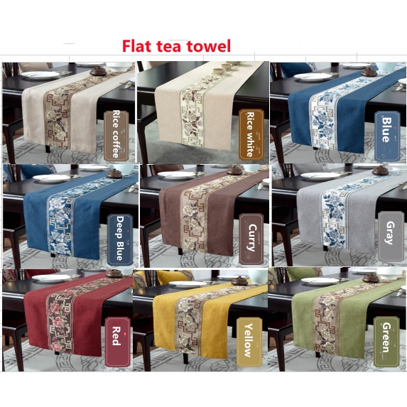 Khăn Trải Bàn Trà Chống Thấm Nước Phong Cách Trung Hoa Mới