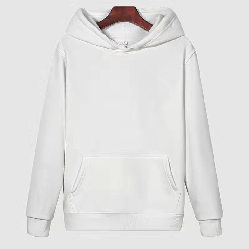 Áo Khoác Hoodie Nhung Dày Dặn Màu Trơn Dáng Rộng Thoải Mái Thời Trang Mùa Đông Cho Nam Giới Size S-5Xl