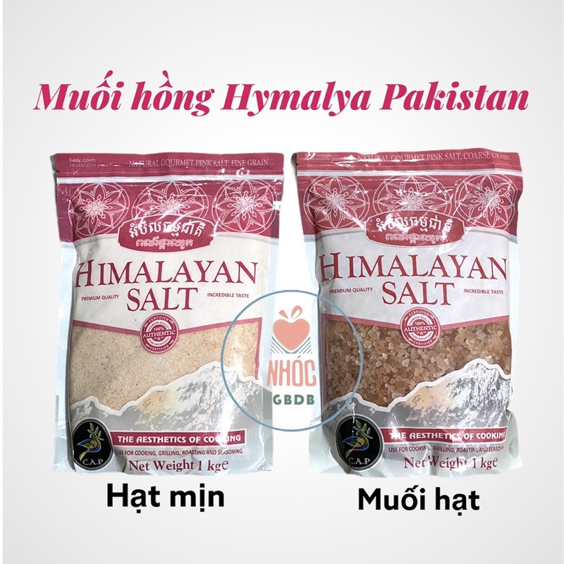 Muối hồng Hymalaya Pakistan 1kg