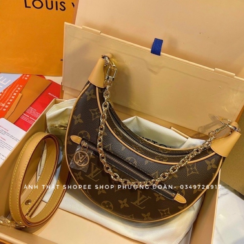 Túi Eo Vi dáng thuyền size 22cm BẢN 2 BOX VIP
