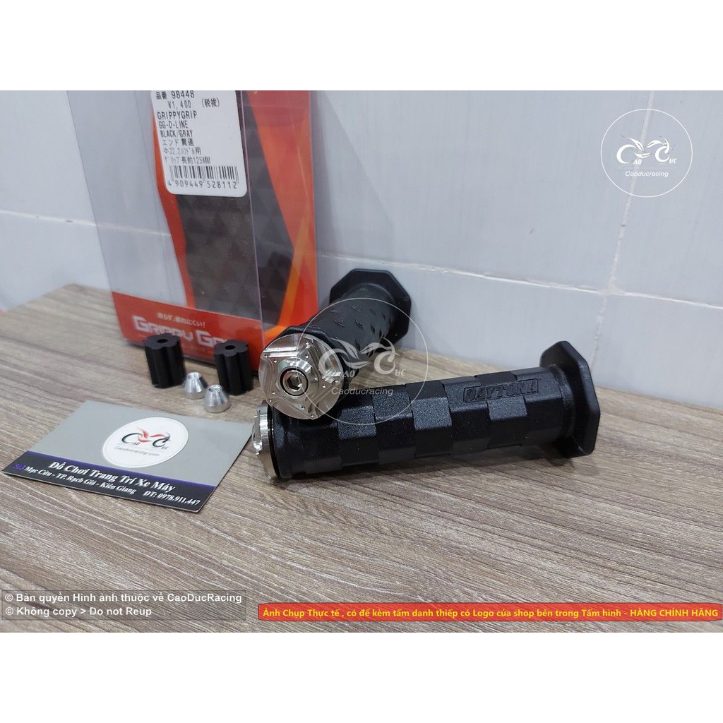 Combo bao tay daytona và gù salaya inox sáng bóng cực đẹp
