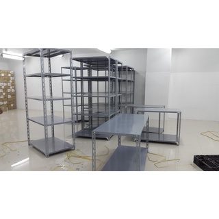 Kệ Sắt Để Hàng  Lắp Ghép Đa Năng  Dài 0,8m x Rộng 0,3m x Cao 0,6- 0,8m x 2 Tầng Đựng Đồ