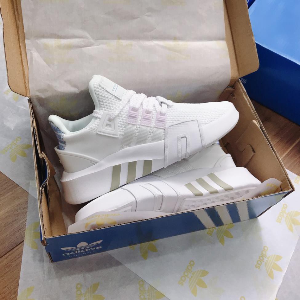 Giày thể thao EQT trắng nam nữ, Giày chạy bộ và tập gym nam nữ