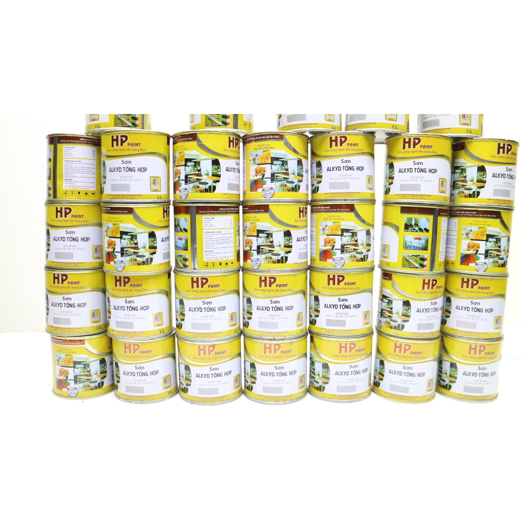Sơn HP Tổng Hợp Cho Sắt, Kim Loại, Gỗ, Bê Tông... 300ml