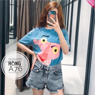 Bigsize Áo thun báo hồng A76