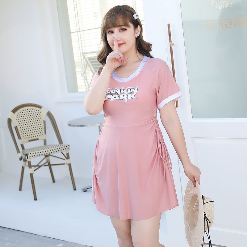 Bộ Đồ Bơi Dáng Rộng Che Bụng Size Lớn 200kg Thời Trang Mùa Xuân Cho Nữ | BigBuy360 - bigbuy360.vn