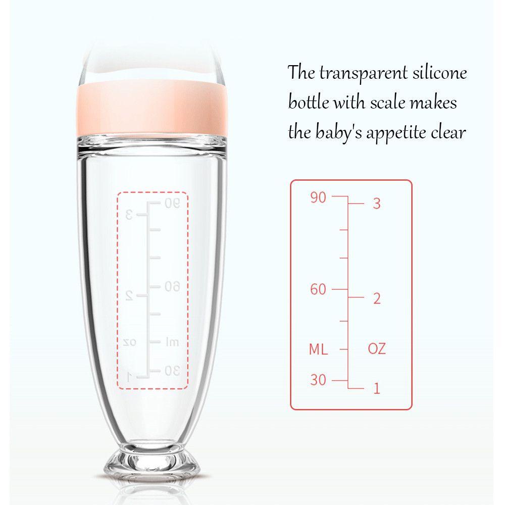 Bình Ăn Dặm Có Muỗng Chống Trượt Đa Năng Cho Trẻ Em