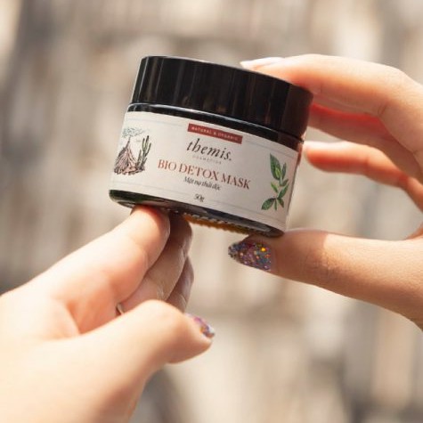 Themis mặt nạ thải độc đất sét núi lửa full size