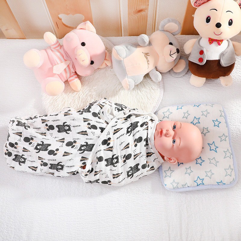 Ủ kén vải xô SWADDLEME POD thoáng mát cho bé (mẫu mới)