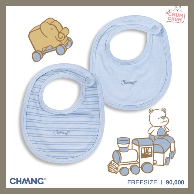 Set Yếm Tròn Active Cho Bé CHAANG SS22D6