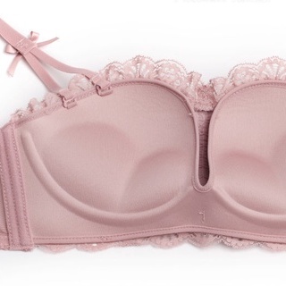 Áo lót nữ không gọng mút dày 2 cm quây ngang viền ren cute dễ thương công chúa - AL007