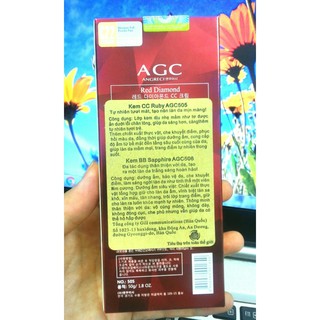 KEM NỀN AGC ĐỎ- KEM CC SIÊU MỊN