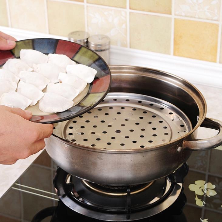 Vỉ Hấp Inox Hấp Thức Ăn, Rau Củ Bé Ăn Dặm