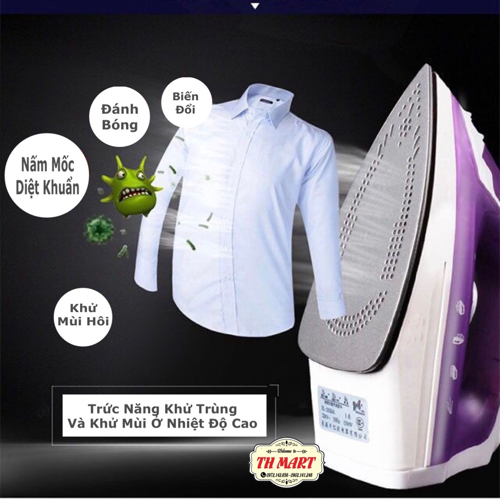 Bàn Là hơi nước máy ủi Seaway SW-105 công xuất 1400W ( Bảo Hành 12T )