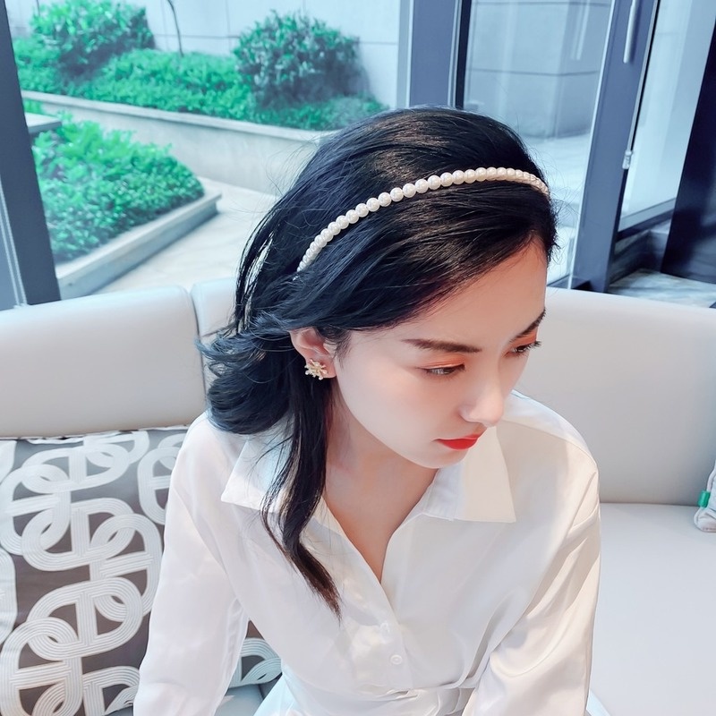 Cài Tóc Đính Ngọc Trai Nhân Tạo Phong Cách Cổ Điển Ngọt Ngào Cho Nữ