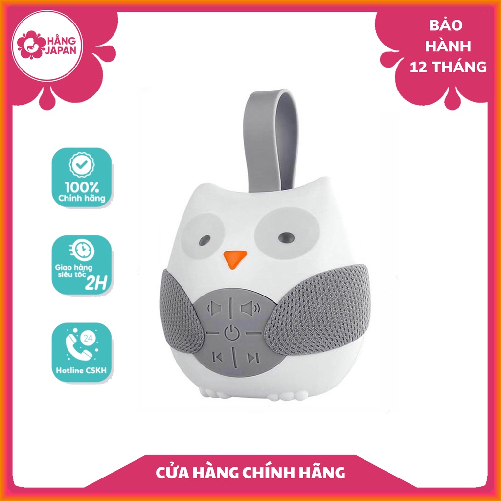 Máy tạo tiếng ồn trắng hình cú, dụng cụ hỗ trợ giấc ngủ cho bé , máy tạo âm thanh ru ngủ