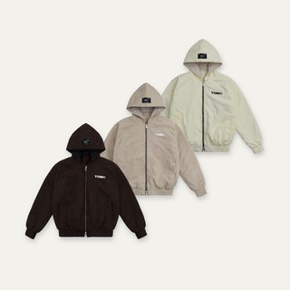 [Mã BMLT35 giảm đến 35K đơn 99K] Áo khoác dây kéo nhung TOBI