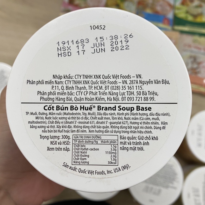 Gia Vị Nấu Bún Bò Huế Cốt Quốc Việt 300g | BigBuy360 - bigbuy360.vn
