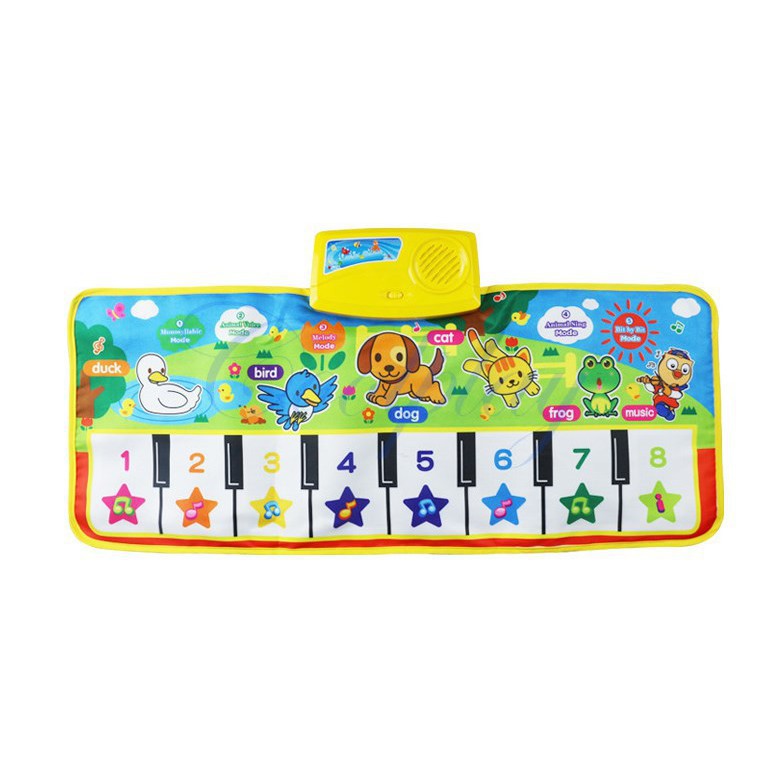 Thảm Đàn Âm Nhạc Vui Nhộn Konig Kids Cho Bé, Kèm Pin - Kt: (135 x 59) CM