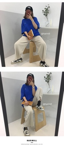 Áo thun nữ tay lỡ form rộng