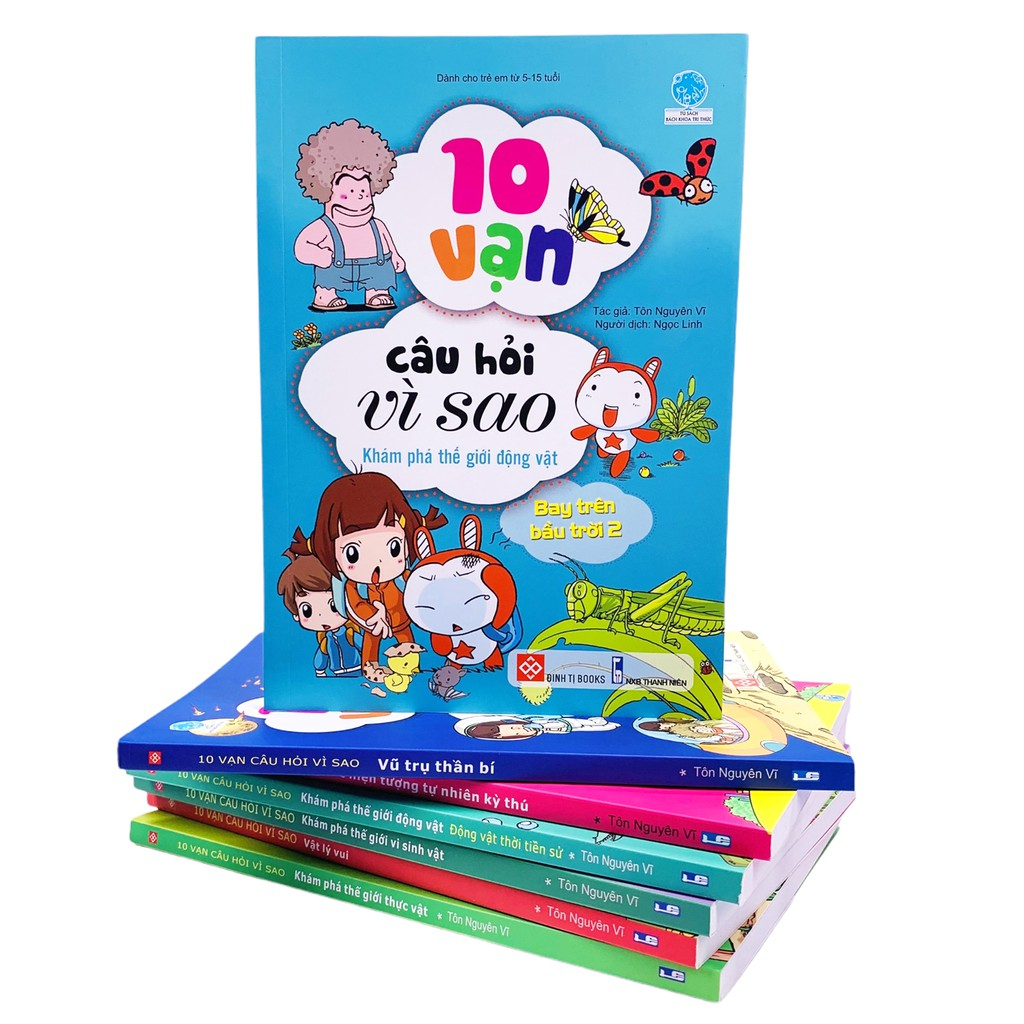 Sách - 10 vạn câu hỏi vì sao cho bé (Nhiều chủ đề)