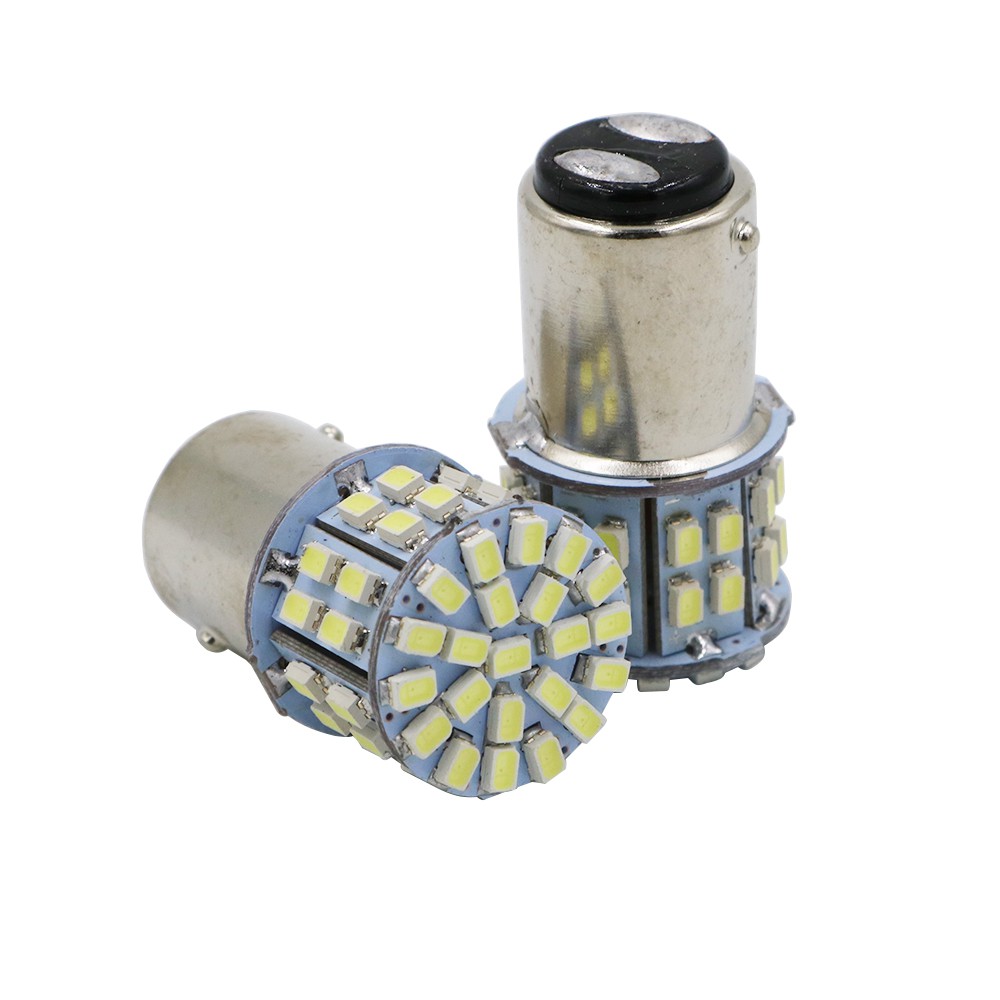 Đèn led tín hiệu gắn đuôi xe hơi 24v P21W 1156 Ba15S 1157 Bay15D 1206 50 Smd Led