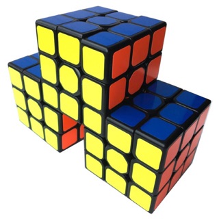 3x3 triple - conjoined rubik cube V5