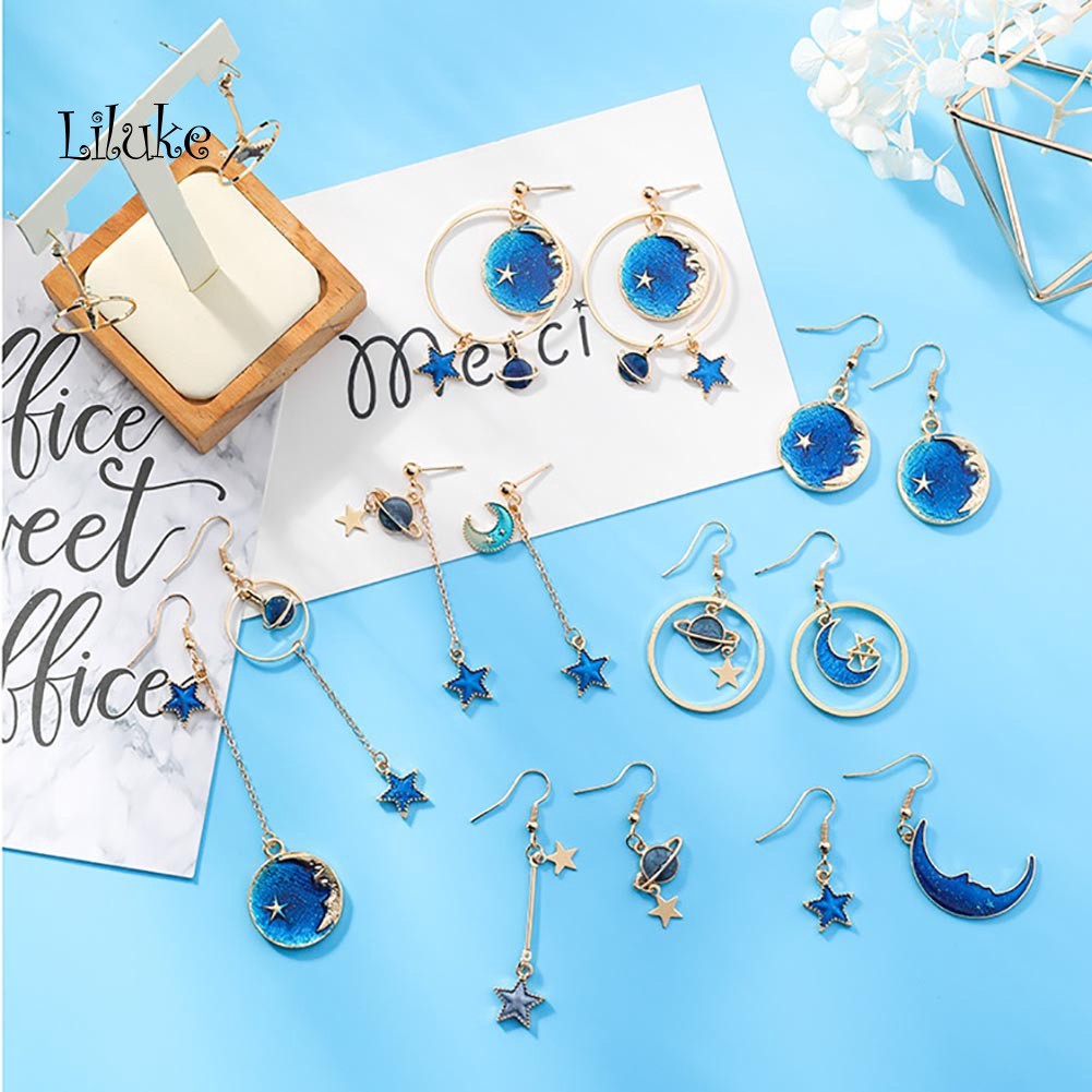 Khuyên tai nữ trang dáng dài tạo hình độc đáo