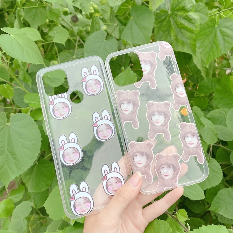 Ốp lưng in mặt theo yêu cầu ghép hình cute
