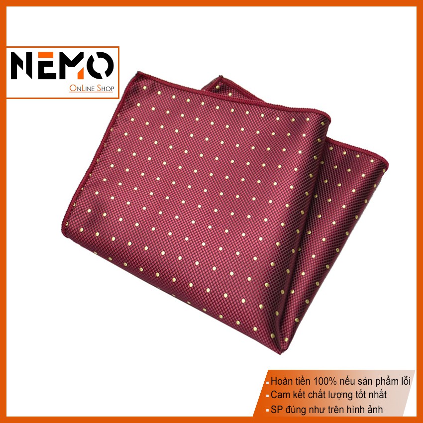 Khăn cài túi áo Vest - Phụ Kiện Cài Áo cho nam giới mặc Vest sang trọng lịch sự - Pocket Square