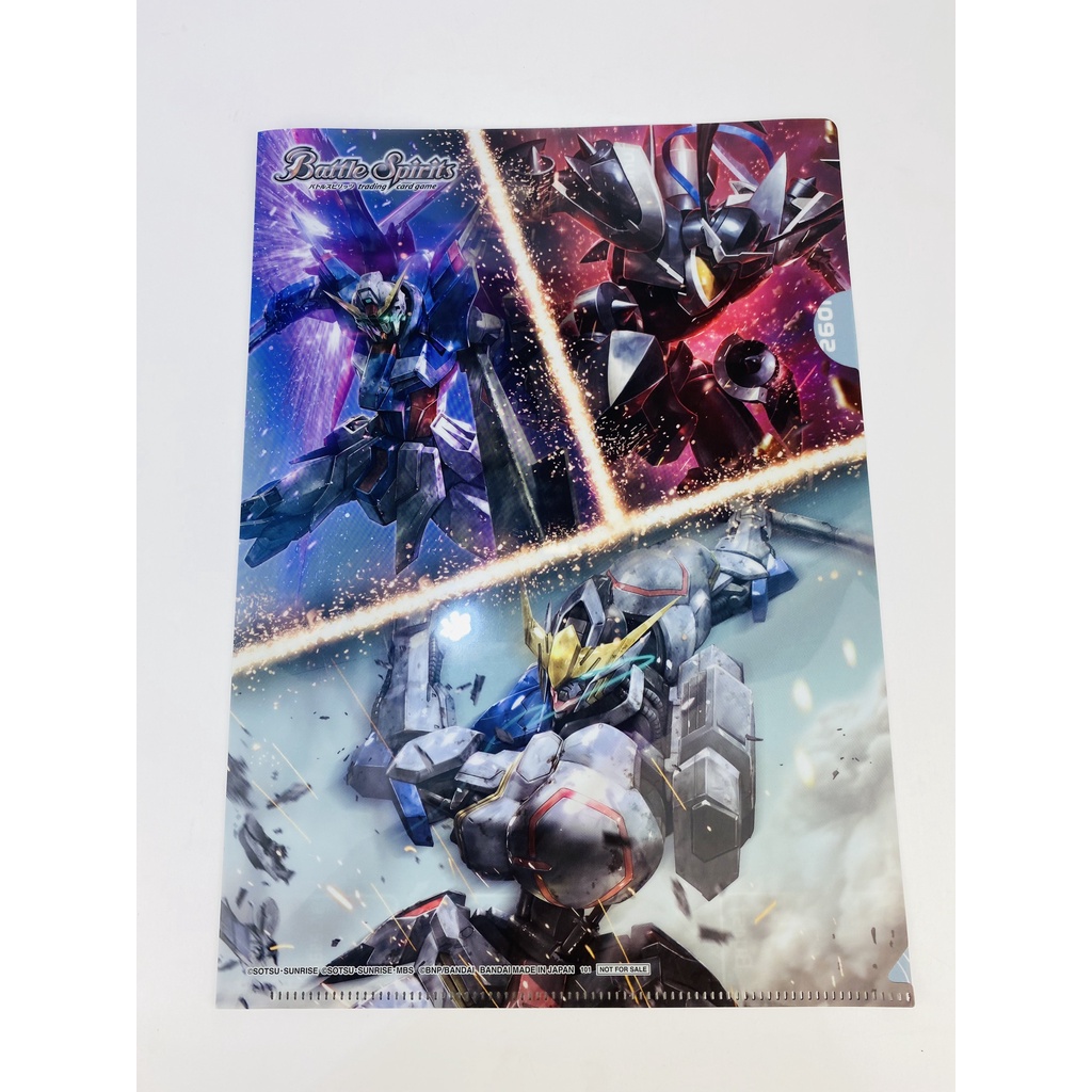 Bìa lá A4 đựng hồ sơ, Bàn đấu Battle Spirits - A4 size Clear file Playmat Battle Spirits 001 - 1 bìa nhựa cao cấp