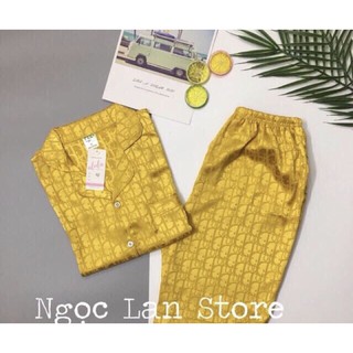 Pijama lụa gấm [ĐỦ SIZE, DÀI, LỬNG ĐÙI]