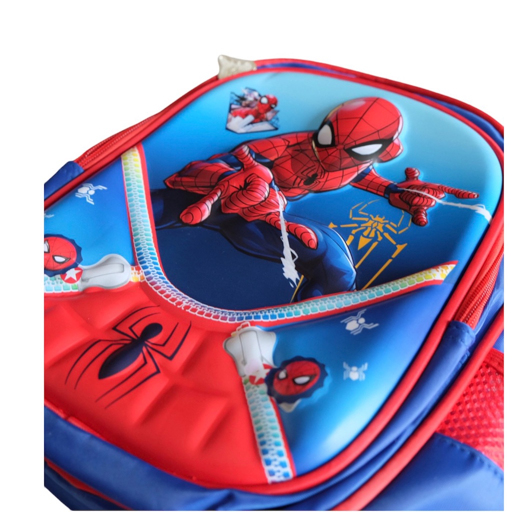 BEST SELLER 50 MẪU Balo 3D MẪU GIÁO người nhện siêu nhân SPIDERMAN CAPTAIN BEN 10 MCQUEEN HULK siêu nhẹ cho bé mầm non