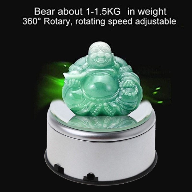 Flgo Giá Đỡ Trưng Bày Trang Sức Vòng Tay Ngọc Bích Tự Động Xoay