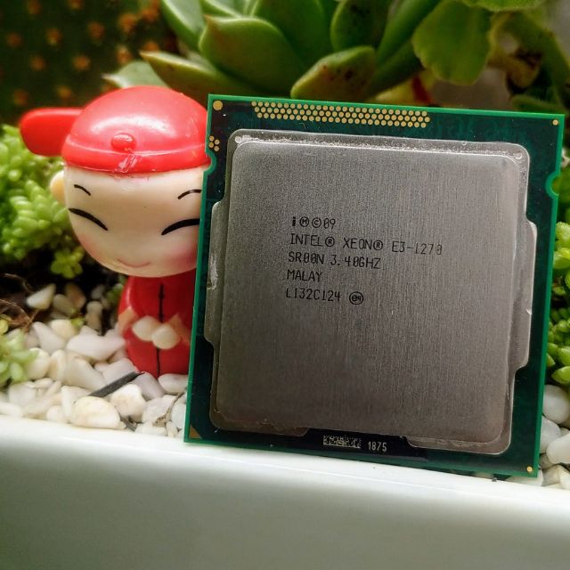 Bộ vi xử lý Intel Xeon E3-1270 mạnh ngang Core I7-2600 tặng kèm fan và keo tản nhiệt