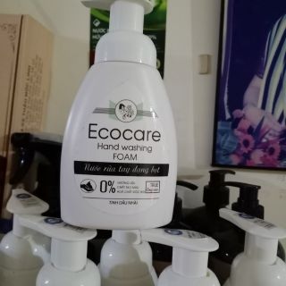 Nước rửa tay hữu cơ nhài 250g ecocare 100% tự nhiên