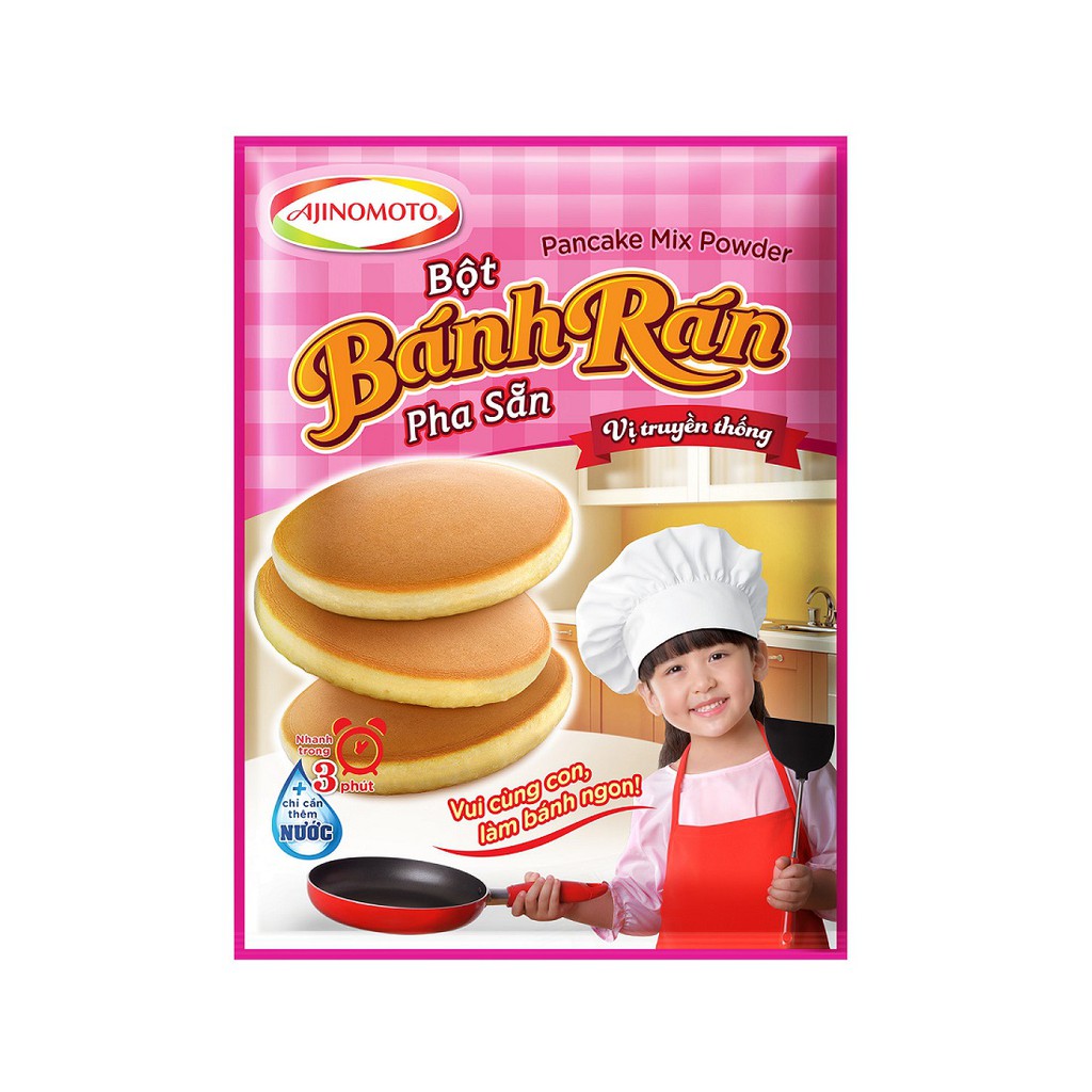 Bột bánh rán pha sẵn Ajinomoto gói 200g