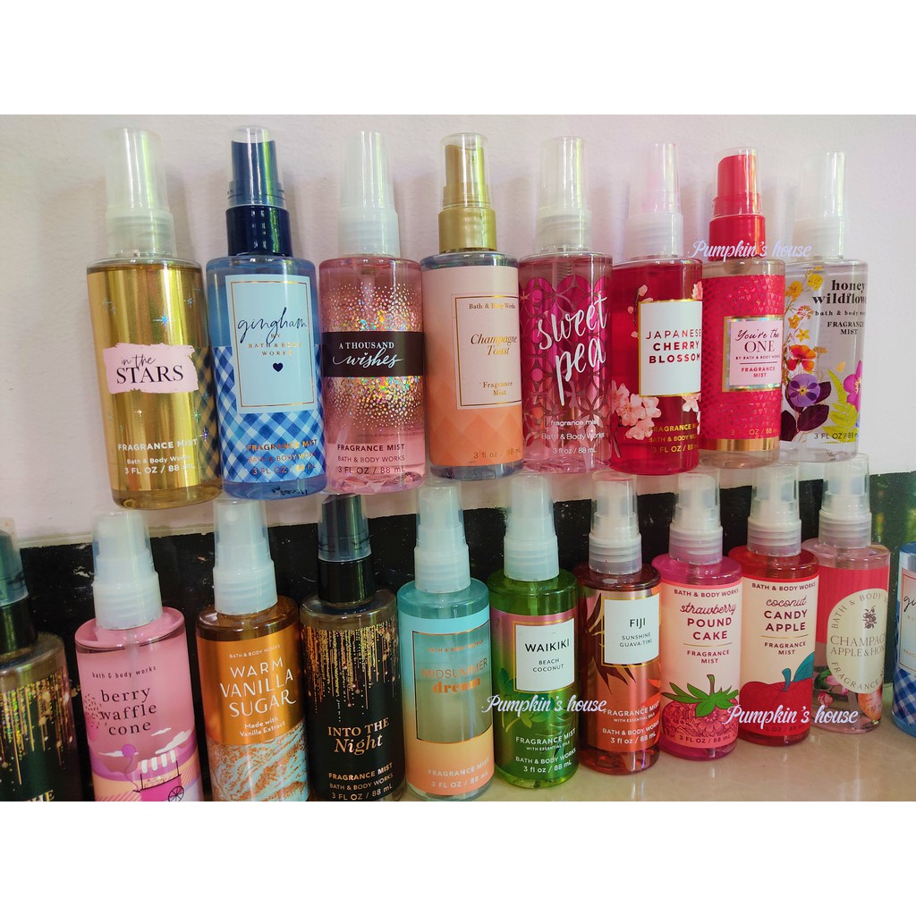 Xịt thơm toàn thân Body mist mini BBW 88ml