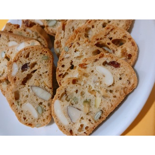200gr bánh biscotti không đường ăn kiêng giảm cân AKI