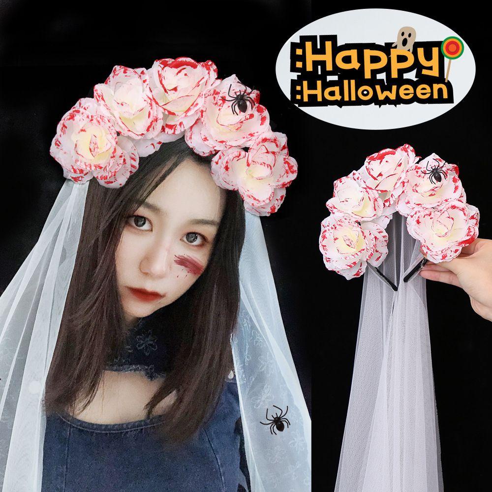 Cài Tóc Hình Sừng Oxi Chống Trượt Phong Cách Halloween Dễ Thương Cho Bé Gái