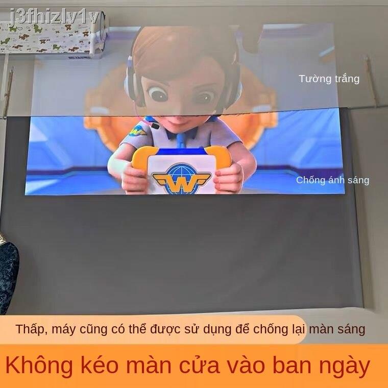 [Mới nhất ]Màn hình tăng độ lợi ban ngày 4K HD kim loại chống ánh sáng mềm Khung ảnh Đường viền Trang chủ máy chiếu 3D T