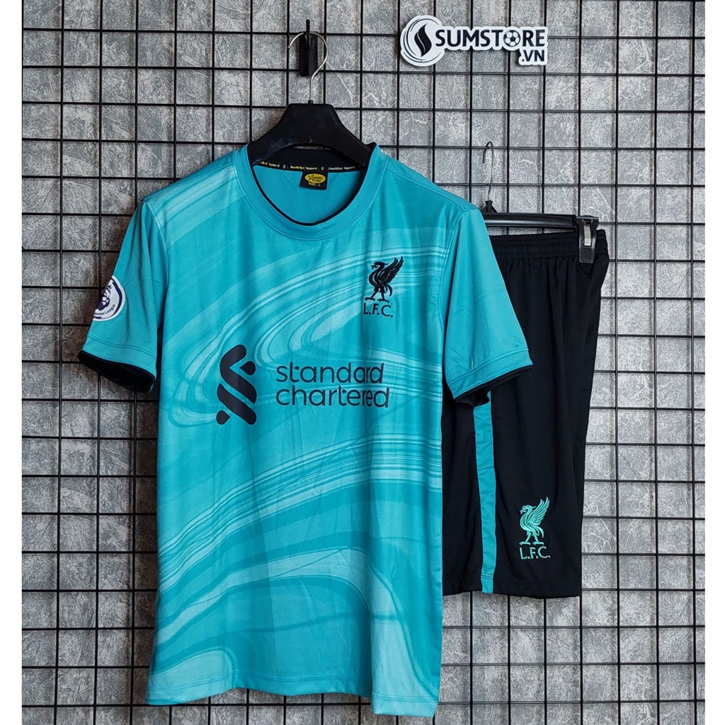 Bộ quần áo Liverpool Xanh Ngọc SV 2022