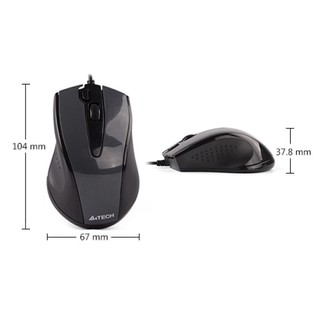 [TR - PKCN] Chuột Quang Mini Có Dây USB A4Tech N350 1000 DPI