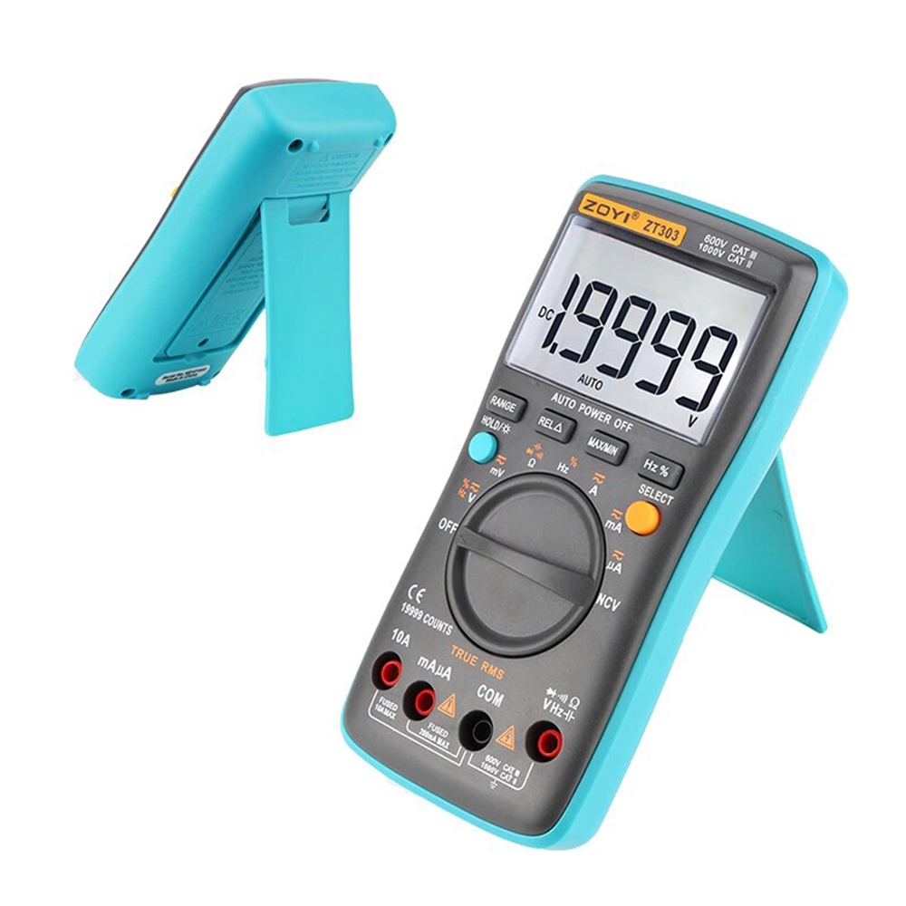 Đồng hồ đo điện vạn năng kỹ thuật số Zoyi ZT-303 - Hàng Chính Hãng - Bảo Hành 12 Tháng