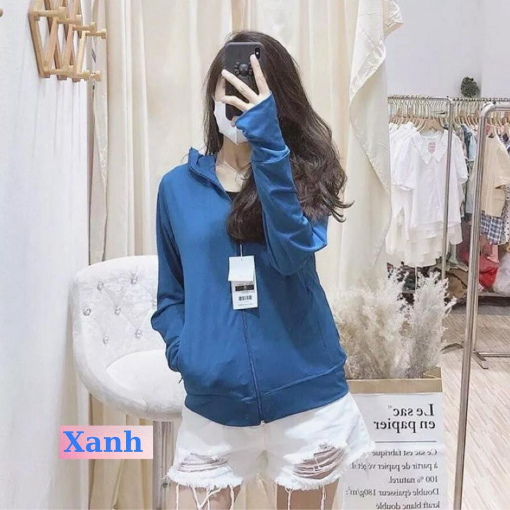 Áo khoác chống nắng thời trang cực kì thông thoáng và kín nắng