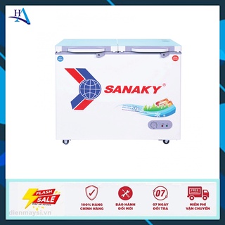 Tủ đông Mát Sanaky 250 lít VH-2599W2KD (Miễn phí giao tại HCM-ngoài tỉnh liên hệ shop)